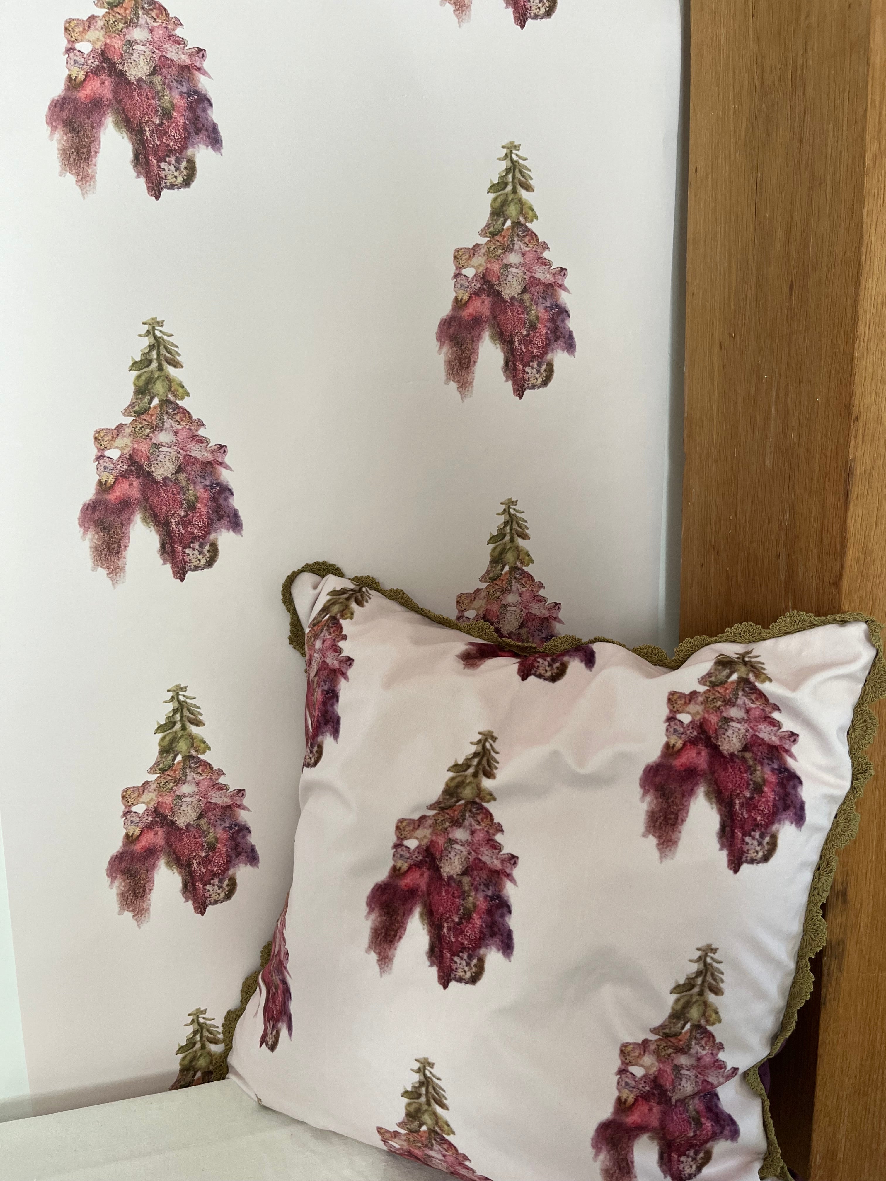 Enchanted Foxglove Wallpaper - Made to Order