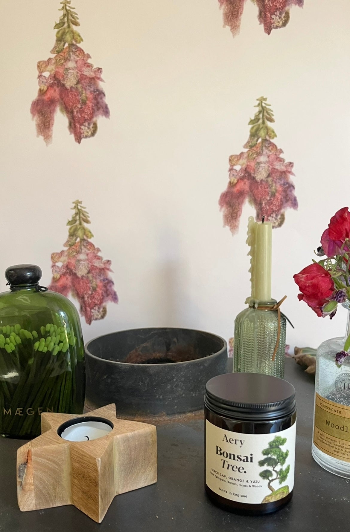 Enchanted Foxglove Wallpaper - Made to Order