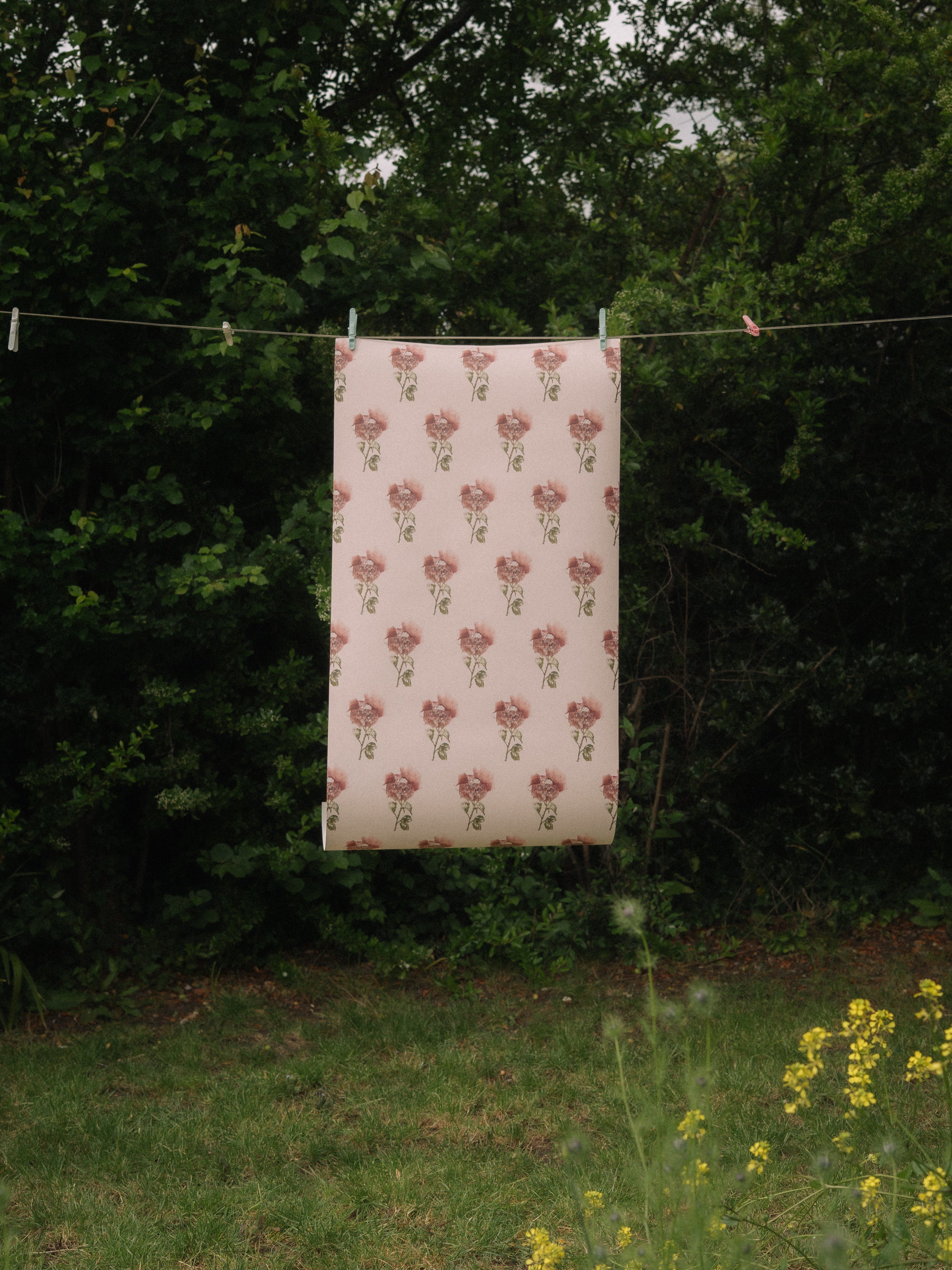 The Promise Pink Wallpaper - Made to Order