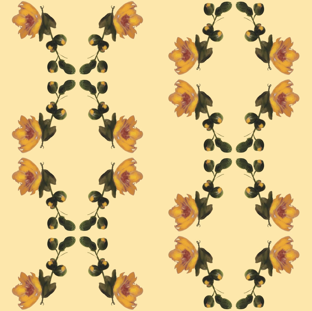 My Sister's Garden Wallpaper - Made to Order