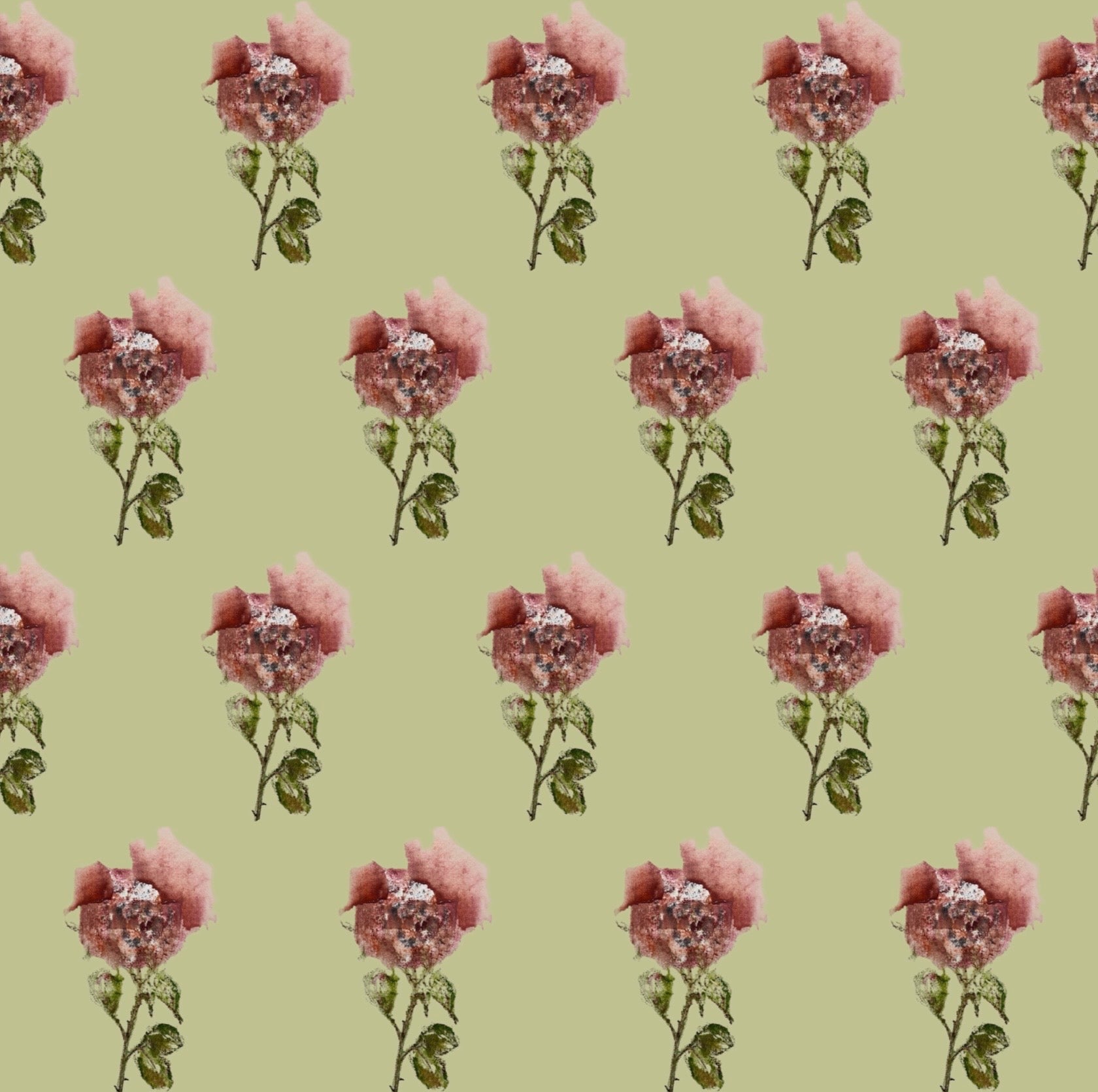 The Promise Green Wallpaper - Made to Order