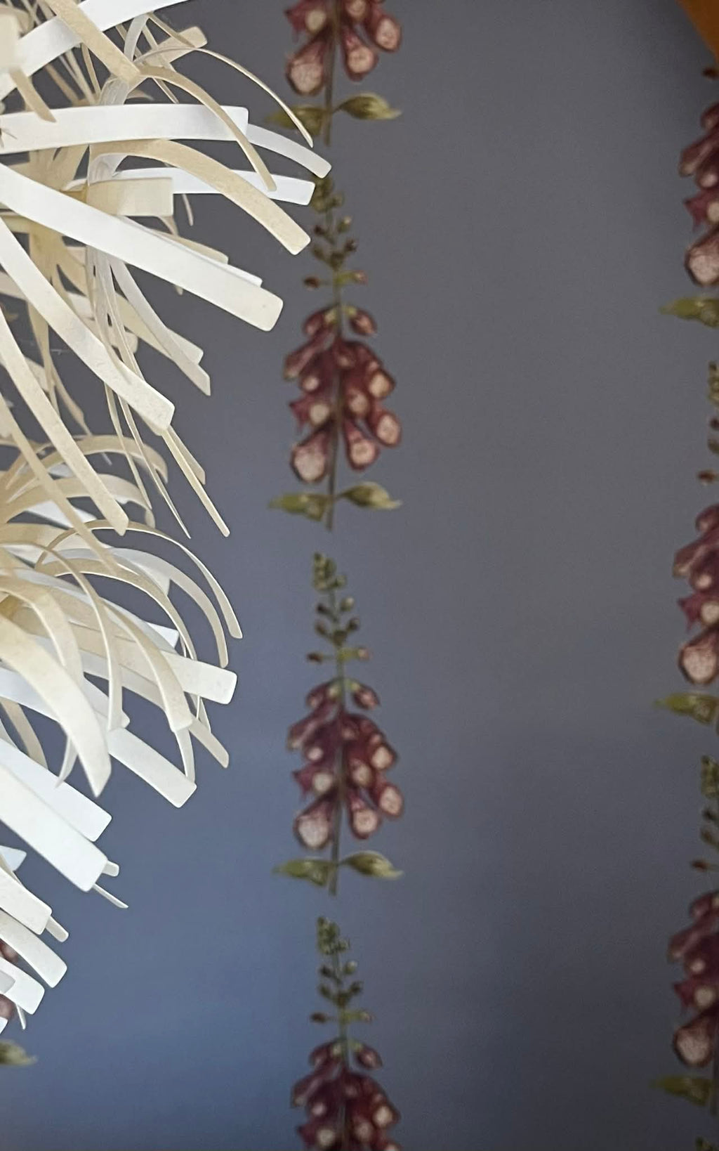 Winter Foxglove Wallpaper - Made to Order