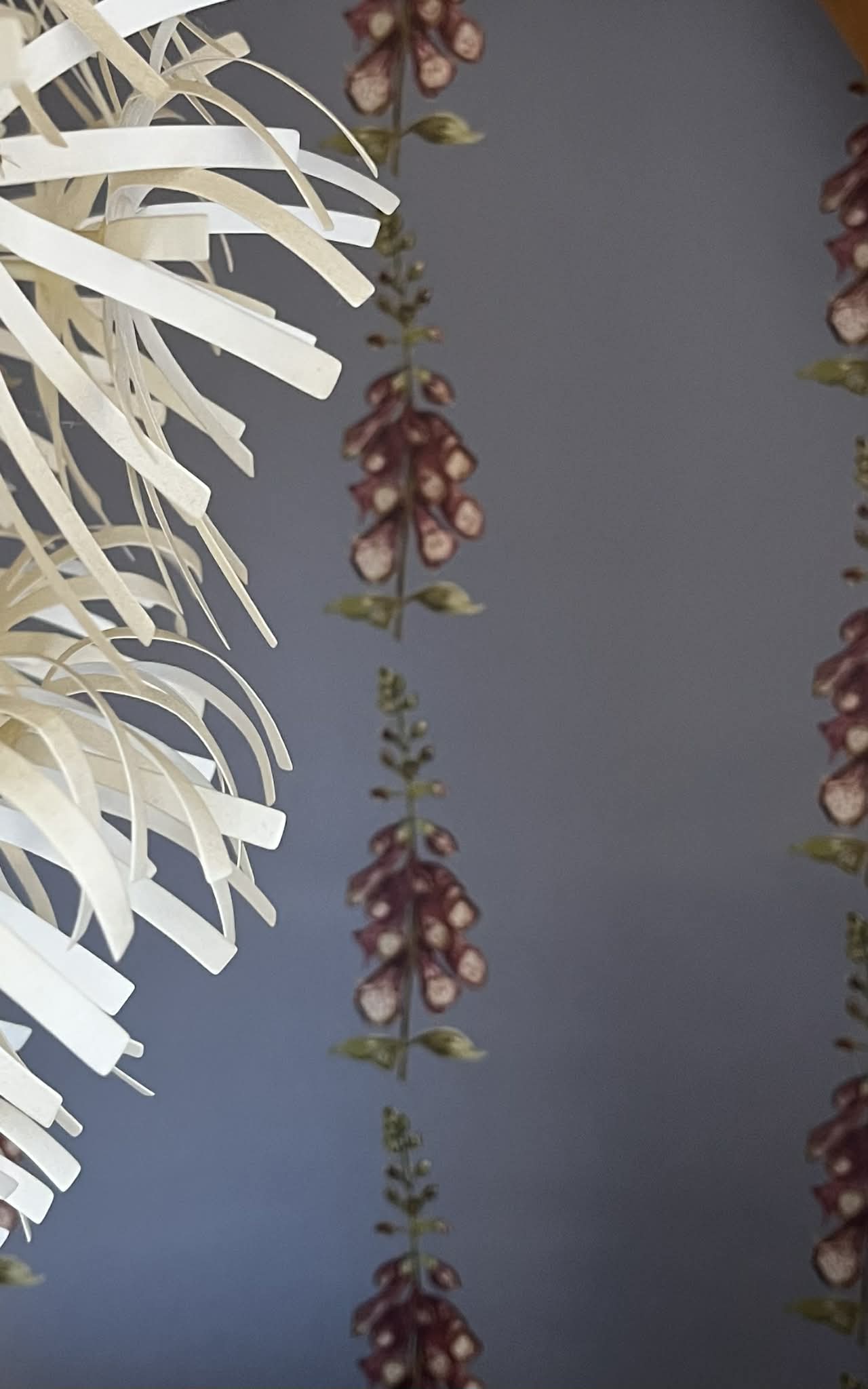 Winter Foxglove Wallpaper - Made to Order