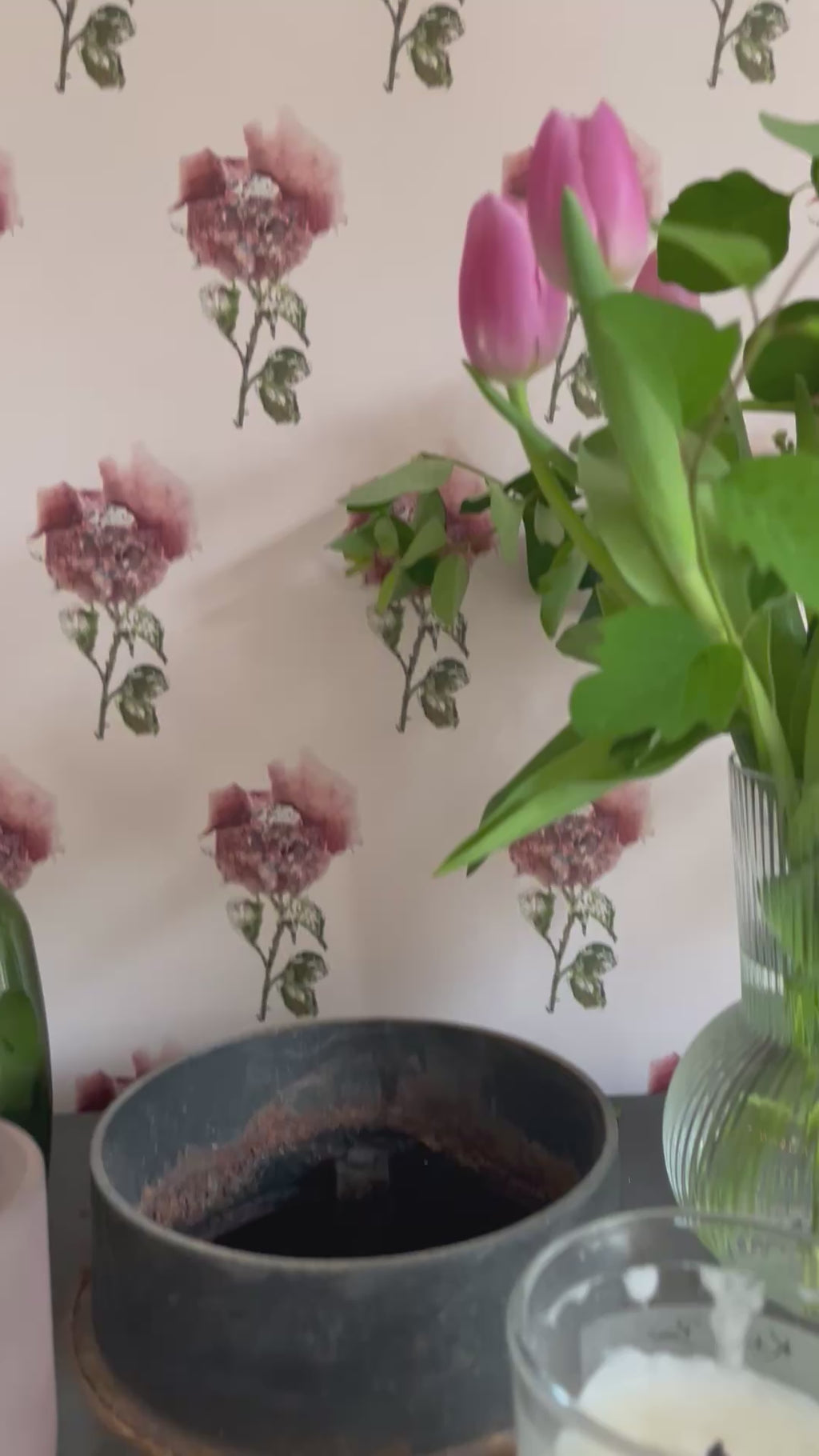 The Promise Pink Wallpaper - Made to Order